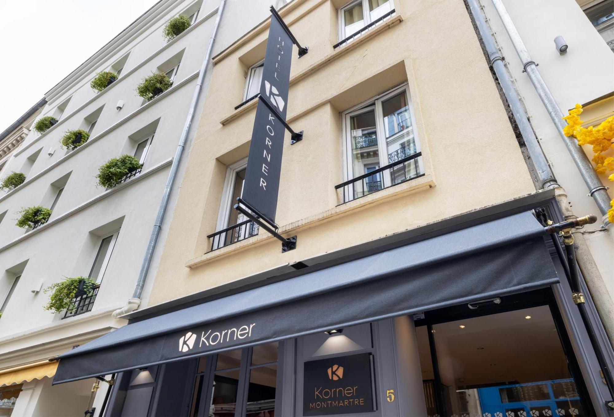 Korner Montmartre Hotel Paris Ngoại thất bức ảnh